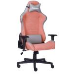 Playmax Elite Gaming Chair - Fabric Pink and Light Grey
