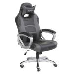Playmax Gaming Chair - Black and Steel Grey