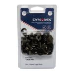 Dynamix CAGE-20B 20pc Pack 3 Piece Cage Nut and Screw Black (Re-sealable Pack) M6