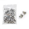 Dynamix CAGE-25S 25pc Bag 3 Piece Cage Nut SILVER (Re-sealable Clip Bag) Dynamix CAGE-25S 25pc Bag 3 Piece Cage Nut SILVER (Re-sealable Clip Bag)