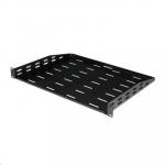 Dynamix AVRSHELF2P1U AV Rack 1RU Cantilever Shelf with   vented holes and #10-32 screws. 350mm Deep