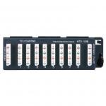 Dynamix HTE-1008 8 Port 110 Punch Down Telco Distribution Module for HWS range. TELEPERMITTED PTC 225 / 10 / 001
