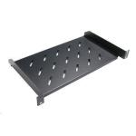 Dynamix RACS-275 1RU 19" Cantilever Shelf - Overall Depth 275mm - Shelf Depth 245mm - 15Kg Weight Rating - Black Colour