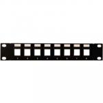 Dynamix PP10-UKS-8 10" 8 Port Unloaded Keystone Jack   Patch Panel for 10" Cabinet R10 series