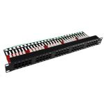 Dynamix PP-50V2 50 Port 19" Voice Rated Patch Panel Unshielded. Cat.3 Rated, Active pins 4 5 & 3 6