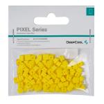 DEEPCOOL PIXEL Yellow Decorations. Can be attached to mesh of computer case: CH780, CH560,CH360,CH160, CH170, MORPHEUS series l to DIY desired pattern.