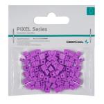 DEEPCOOL PIXEL Purple Decorations. Can be attached to mesh of computer case: CH780, CH560,CH360,CH160, CH170, MORPHEUS series l to DIY desired pattern.