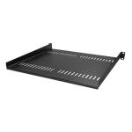 StarTech CABSHELF116V 1U Vented Server Rack Cabinet Shelf - 16in Deep Fixed Cantilever Tray - Rackmount Shelf for 19" AV/Data/Network Equipment Enclosure with Cage Nuts & Screws - 44lbs capacity