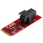 StarTech.com M2E4SFF8643 U.2 to M.2 Adapter - for 1 x U.2 PCIe NVMe SSD - M.2 PCIe x4 Host Interface - U.2 SSD - M.2 PCIe Adapter - U.2 Drive - M2E4SFF8643