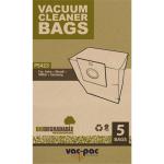 VACPAC P5423 Microply Vacuum Cleaner Bags - 5 Pack Vac-Pac Vacuum Cleaner Bags