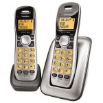 Uniden DECT1715+1 Cordless Phone - Twin Handset 3 Line LCD Display - 70 Phonebook with 30 Caller ID Memories - Wireless Network Friendly - Digital Duplex Speaker