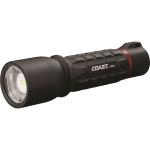 COAST LED Dual-Power Rechargeable Torch with Slide Focus. 1000 Lumens IP54 Water & DustResistant,225m Beam, Durable Impact Resistant, Built-in USB-C Port, Turbo Mode, Pure-Beam Focusing,