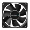 DEEPCOOL 80mm Fan with 4-pin Molex Connector - Black - Hydro Bearing DEEPCOOL 80mm Fan with 4-pin Molex Connector - Black - Hydro Bearing