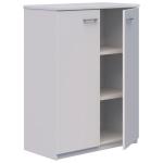 Accent Rapid Cabinet Hinged Door Storage 1200x900 (locking) White Lockable. Delivered fully assembled. 2 x adjustable shelves