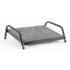 Fluteline Large Footrest - Black Frame With Grey Carpet - Board Size 450mm x 350mm - Height Adjustable Range 40mm-140mm Fluteline Large Footrest - Black Frame With Grey Carpet - Board Size 450mm x 350mm - Height Adjustable Range 40mm-140mm