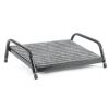 Fluteline Footrest - Black Frame With Grey Carpet - Board Size 450mm x 260mm - Height Adjustable Range 40mm-140mm Fluteline Footrest - Black Frame With Grey Carpet - Board Size 450mm x 260mm - Height Adjustable Range 40mm-140mm