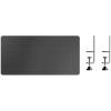 FlexiSpot DDB-L-B DIY Pegboard Gaming Desk Storage Organizer - Black - Clamp & Wall Mountable - 900x370mm - Fits for standing desk, come with accessories shelfs kits FlexiSpot DDB-L-B DIY Pegboard Gaming Desk Storage Organizer - Black - Clamp & Wall Mountable - 900x370mm - Fits for standing desk, come with accessories shelfs kits
