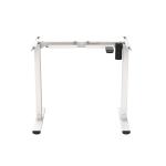 FlexiSpot E2 White Electric Standing Desk Frame Only - Single Motor - Max Load 70kg - White - Speed 25mm/s - Height Range 710-1210mm