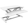 FlexiSpot Eco Ergonomic Deskalator Workstation, - White Work Surface 720x415mm, Removable Keyboard Tray Size 720x308mm, Height Adjustable 120-500mm, Stroke 380mm, Load Capacity 15kg, White / 5 Years Warranty FlexiSpot Eco Ergonomic Deskalator Workstation, - White Work Surface 720x415mm, Removable Keyboard Tray Size 720x308mm, Height Adjustable 120-500mm, Stroke 380mm, Load Capacity 15kg, White / 5 Years Warranty