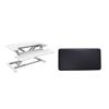 FlexiSpot Eco Ergonomic Deskalator Workstation With Standing Anti-Fatigue Mat - Work Surface 720x415mm, Removable Keyboard Tray Size 720x308mm, Height Adjustable 120-500mm, Stroke 380mm, Load Capacity 15kg, Black FlexiSpot Eco Ergonomic Deskalator Workstation With Standing Anti-Fatigue Mat - Work Surface 720x415mm, Removable Keyboard Tray Size 720x308mm, Height Adjustable 120-500mm, Stroke 380mm, Load Capacity 15kg, Black