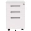 FlexiSpot CB31W Office Metal Filing Cabinet - 3 Drawers - Mobile Storage Unit - Lockable - White - Dimensions: 390x500x600mm For Office, Commercial & Home Use FlexiSpot CB31W Office Metal Filing Cabinet - 3 Drawers - Mobile Storage Unit - Lockable - White - Dimensions: 390x500x600mm For Office, Commercial & Home Use