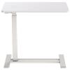 FlexiSpot H7 Height Adjustable Mobile Sofa & Bed Side Table With Cup Holder - White - Desk Size 700x400x16mm - Gas Spring Height Range 660-1060mm - Load Capacity 7kg - Hidden Casters FlexiSpot H7 Height Adjustable Mobile Sofa & Bed Side Table With Cup Holder - White - Desk Size 700x400x16mm - Gas Spring Height Range 660-1060mm - Load Capacity 7kg - Hidden Casters