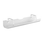 KONIC Under Desk Cable Management Tray - White - Dimensions 600x135x108mm , Fits For Flexispot & Loctek Standing Desk