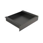 FlexiSpot S07 Black Slim Under Desk Drawer - Size 45x24x7cm Fits For Loctek Standing Desk Storage Pull Out Drawer