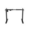 Loctek Electric Standing Black Desk Frame Only Single Motor Two-Stage Height Range 710-1210mm, Weight Capacity 70kgs, Desktop Width Range 1000-1600mm, Speed 25mm/s, Sound <50dB, Desktop Not Included Loctek Electric Standing Black Desk Frame Only Single Motor Two-Stage Height Range 710-1210mm, Weight Capacity 70kgs, Desktop Width Range 1000-1600mm, Speed 25mm/s, Sound <50dB, Desktop Not Included