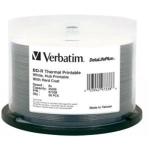 Verbatim 97338 BD-R 25GB 50PK WHITE WIDE THERMAL 6X