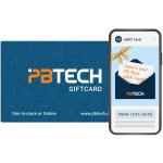 PB $400 eGift Voucher - Give the Gift of Technology Valid for 1 year from date of purchase. Not redeemable for cash.
