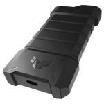 ASUS TUF Gaming A2 M.2 NVMe SSD Enclosure up to 20Gbps MIL-STD-810H drop resistance, IP68 water and dust resistance, enhanced silicone-rubber exterior, PS5 and Xbox support