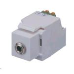 Dynamix ISK-350S-WH Keystone Stereo Socket for HWS      range