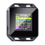 Dockcase Photography Edition Pocket Smart 2230 M.2 NVMe SSD Enclosure - Matte Black 1.33" Screen, 3 Sec Power Loss Protection, 10Gbps USB-C 3.2 G2, D-Key Button, Up to 2TB, Aluminum Alloy with Tempered Glass case
