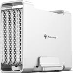 Yottamaster Dual Bay 2.5" USBC 10Gbps Hard Drive Enclosure - Dual Bay 2.5" RAID Drive Enclosure for 7/9/12.5mm 2.5" SSD/HDD, USB3.1 Type-C RAID 2 Bay SSD Enclosure Support RAID 0/1/SPAN, Up to 8TB