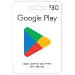 Google Play $30 Gift Card - NZ Card