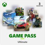 Microsoft Xbox Game Pass Ultimate - 3 Month Membership - Digital Code