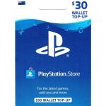 Sony PlayStation Store $30 Wallet Top-Up POSA NZ (Swipe)