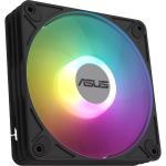 ASUS AR120-1 Black 120MM, ARGB, 4-pin PWM fan for PC cases, radiators or CPU cooling, OEM Pack
