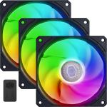 Cooler Master SickleFlow 120 ARGB 3x 120mm Fans, ideal for CPU coolers and chassis in-take fans