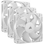 Corsair RS120 White 120mm Fan Triple Pack with Daisy-chainable 4-pin PWM connectors