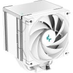 DEEPCOOL AK500 White CPU Cooler 1x 120mm PWM Fan, 158mm Clearance, Support Intel LGA 1851/ 1700 / 1200 / 1151 / 1150 / 1155, AMD AM5 / AM4