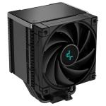 DEEPCOOL AK500 ZERO DARK CPU Cooler 1x 120mm PWM Fan, 158mm Clearance, Support Intel LGA 1851/ 1700 / 1200 / 1151 / 1150 / 1155, AMD AM5 / AM4