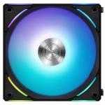 Lian Li UNI FAN AL120 V2 Digital Addressable RGB 120 Fan, Single pack , Black