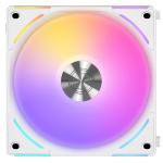 Lian Li UNI FAN AL120 V2 Digital Addressable RGB 120 Fan, Single pack , White