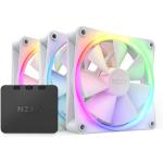 NZXT Aer 2 F120 RGB White 120mm Triple Start Pack. RGB, PWM, Fan and RGB Controller Included