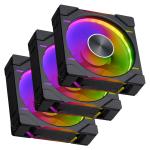 Phanteks D30 120mm PWM DRGB Fan Black, 3 Pack