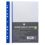 OSC Binder Display Book A4 20 Pocket Blue