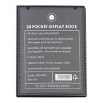OSC Insert Display Book A5 20 Pocket - Black