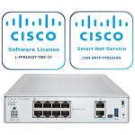 Cisco FirePower 1010 with 12 months support and licnese for AMP, IPS, URL filtering and AVC